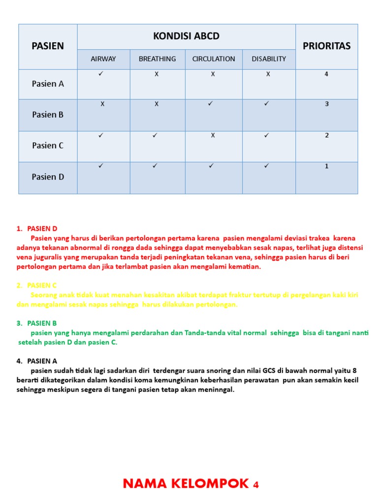 Triase Kelompok 4 Pdf