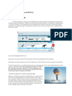 Anthropocene Epoch: Kristina DG. Manahan Section 3 Ecology REM 164 Anthropocene Reaction Paper and 10 MCQ's