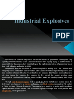 Industrial Explosives History and Types