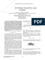 (Jurnal) Cruise Control Design Using Fuzzy Logic Controller