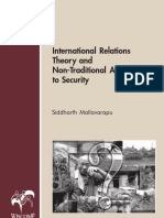 141 - Perspectives 27 - International Relations Theory and Non-Traditional Approaches To Security