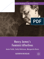 WICHELNS, Kathryn. Henry James's Feminist Afterlives. Annie Fields, Emily Dickinson, Marguerite Duras (Palgrave Macmillan)