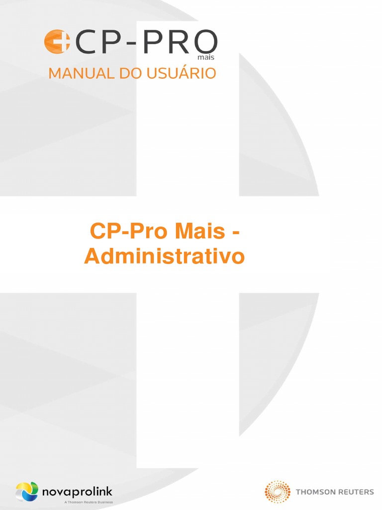 CP-Pro Mais - Administrativo | PDF | Dados | Informática