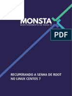 Recuperando Senha de Root No CentOS 7