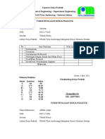 Form Penilaian Kerja Praktek