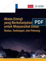 Akses Energi Desa yang Berkelanjutan