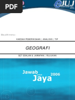 Geografi Tingkatan 5 Latih Tubi Cuti Penggal Satu (Semua Bab)