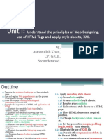 IT Unit 1 Understand The Principles of Web Designing (PDF) 1