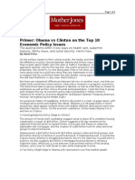 02-28-08 MoJo-Primer - Obama Vs Clinton On The Top 10 Economic