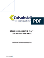 Administración-Código de Etica y Buen Gobierno-Colsubsidio 2015