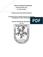 Análisis de La Dicotomía Izquierda-Derecha. Berenice Yañez.