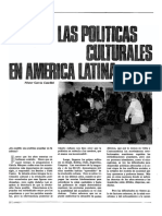 Las Politicas Culturales en America Latina. GacrcÝa Canclinipdf