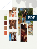 brown orange and beige realistic color inspiration moodboard photo collage