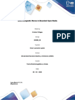 Electromagnetic Waves in Bounded Open Media: Cristian Villegas