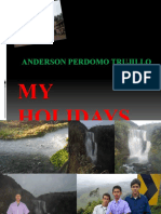 Anderson Perdomo Trujillo 1101jm: MY Holidays