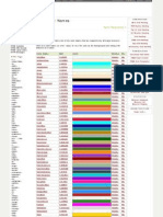 HTML Color Names