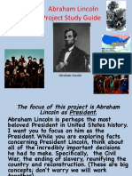 Abraham Lincoln Interactive Study Guide