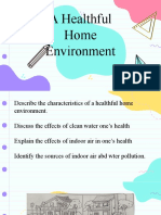 Week 18 - A Healthful Home Environment