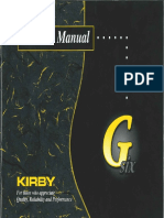 Kirby G6 Vacuum Manual
