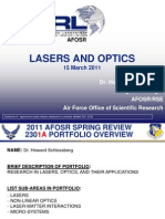 2. Schlossberg - Lasers and Optics