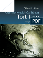 Kodilinye Commonwealth Tort Law 4th