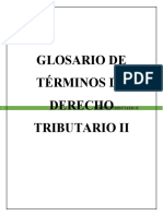 GLOSARIO DE TÉRMINOS DE MATERIA DE ESTUDIO