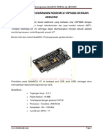 Tutorial Pemrograman Nodemcu Esp8266 Dengan Arduino