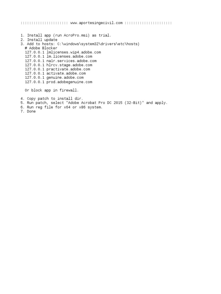 Adobe Acrobat Pro DC Installation Guide | PDF | Business | Computers