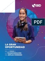 La Gran Oportunidad: de La Crisis A La Transformación Del Empleo Femenino