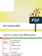 Job Seeking Skills - Part 3