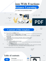 Operations With Fractions For Distance Learning by Slidesgo