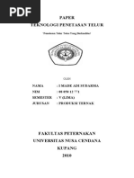 Download PAPER kualitas telur by Made Sudarma SN50628190 doc pdf