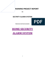Report File On Security Alarm Project