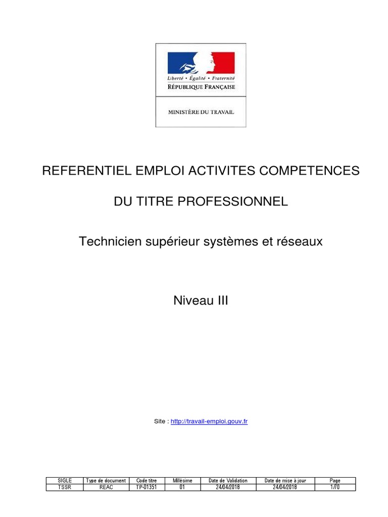 Reac TSSR | PDF | Virtualisation | Serveur (Informatique)