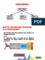 Objetivos Especificos