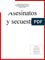 Asesinatos y Secuestros