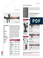 (& Close Derivatives) : Weapons Identification Sheet