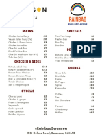 Rainbao Menu