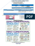 Zero and First Conditional Grammar Guide