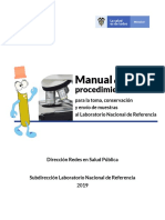 Manual Toma Envio Muestras INS-2019