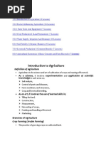 Agriculture Form 2 Notes | PDF | Grafting | Plant Nutrition