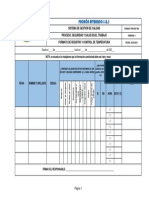 For-Sst-032 Registro y Control de Temperatura y Condiciones de Salud