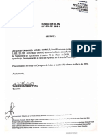 Certificado de La Empresa