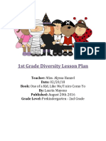 1st Grade Diversity Lesson Plan