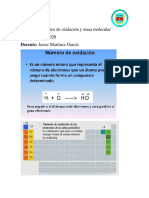 Guía 2 - Números de Oxidación y Moles