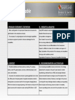 Case Deliverable Matrix