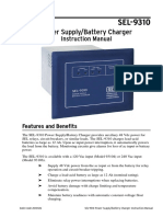 Power Supply/Battery Charger: Instruction Manual