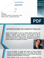 Aportaciones de Genichi Taguchi