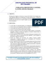 14.1. Plan vigilancia, control y  prevención COVID-19 en el trabajo