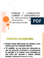 Gestión del conflicto organizacional